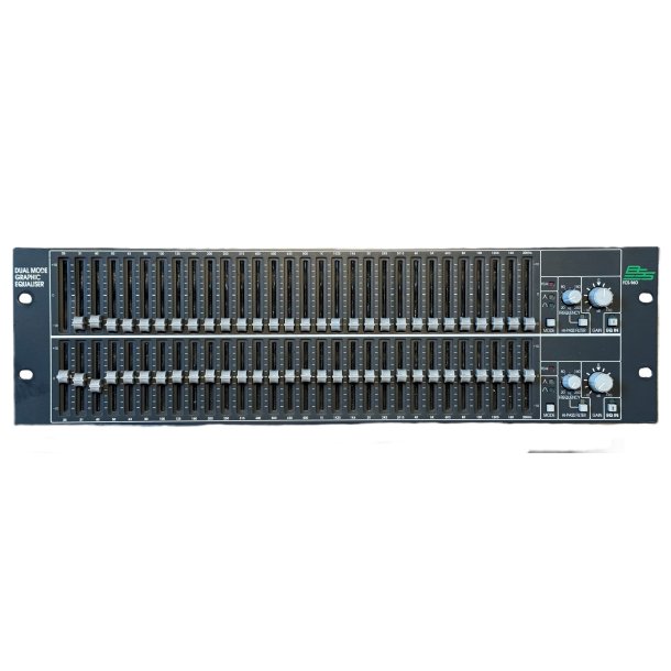 (BRUGT) BSS FCS-960 Dual Mode 30 Band Graphic Equalizer